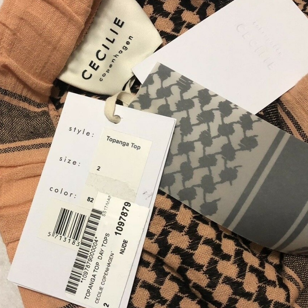 NWT CECILIE COPENHAGEN SZ 2 Halter TOP TOPANGA - Picture 7 of 8